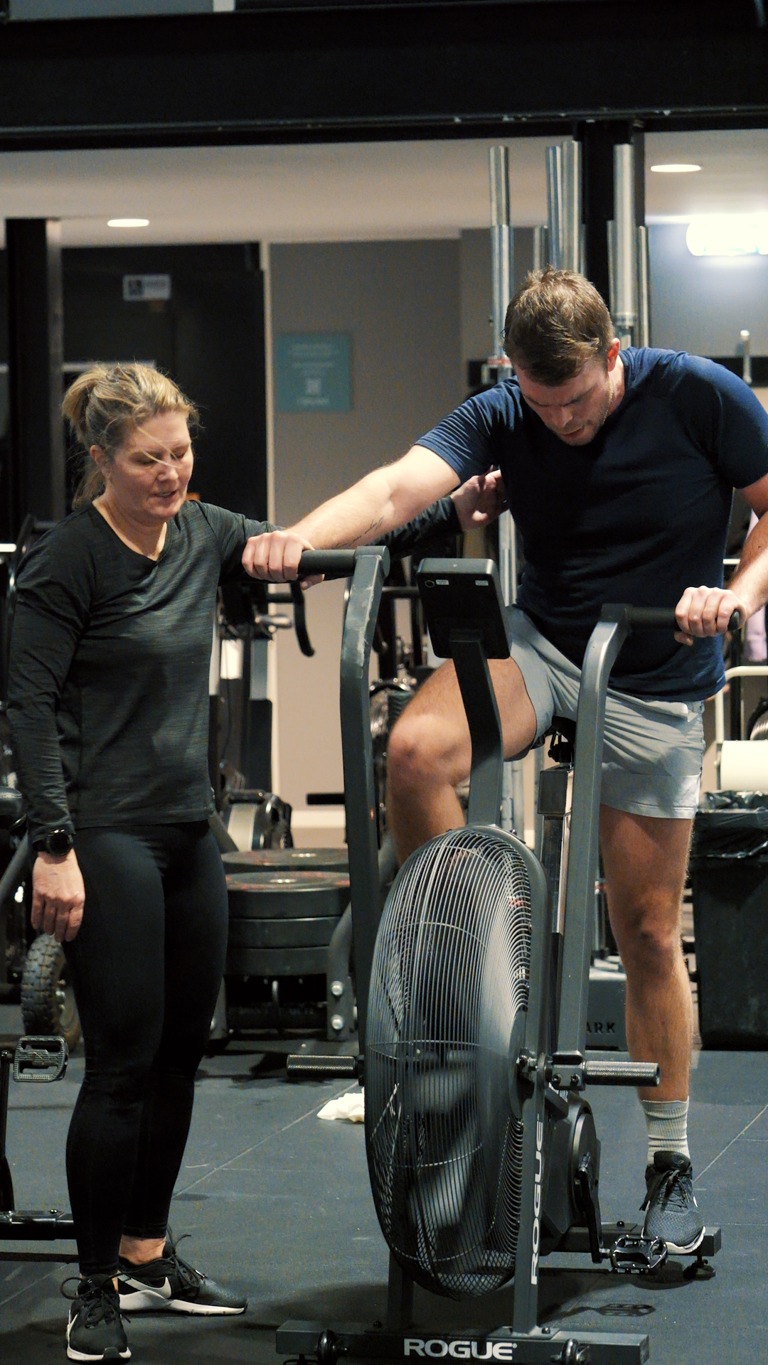 Anders & Sandra tränar inför Pannben The Race